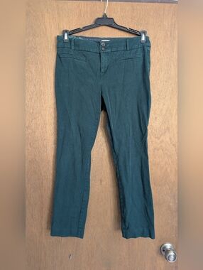 Anthropologie Dark Green Pants